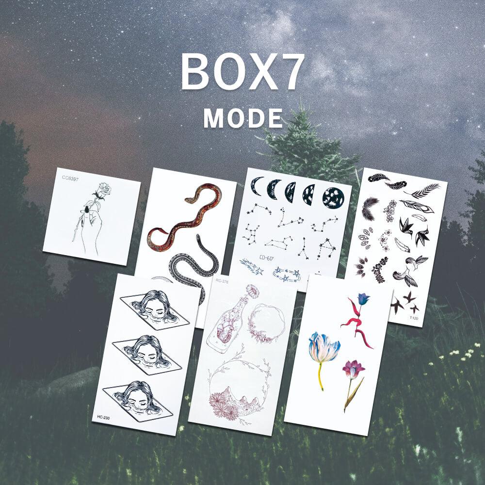 タトゥーシールBOX7 MODE