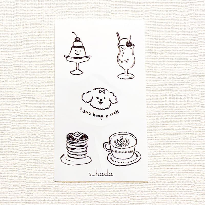 タトゥーシールHave a good one! 幸せパフェ