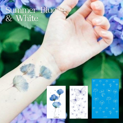 Summer Blue & White