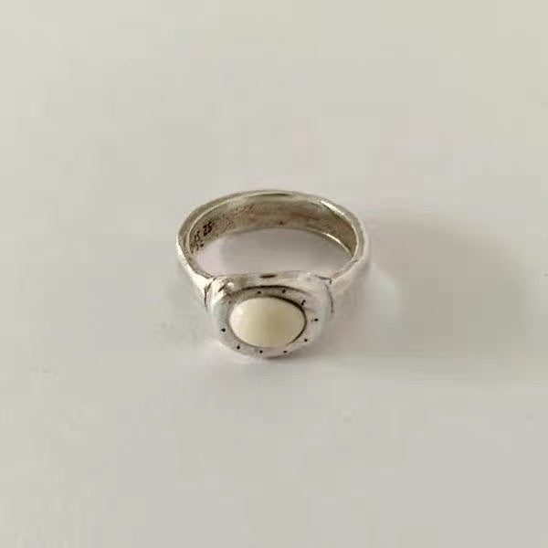 vintage circus silver ring [ID: not1241]