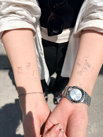 All is love - 6_tattoo_ 着画 腕