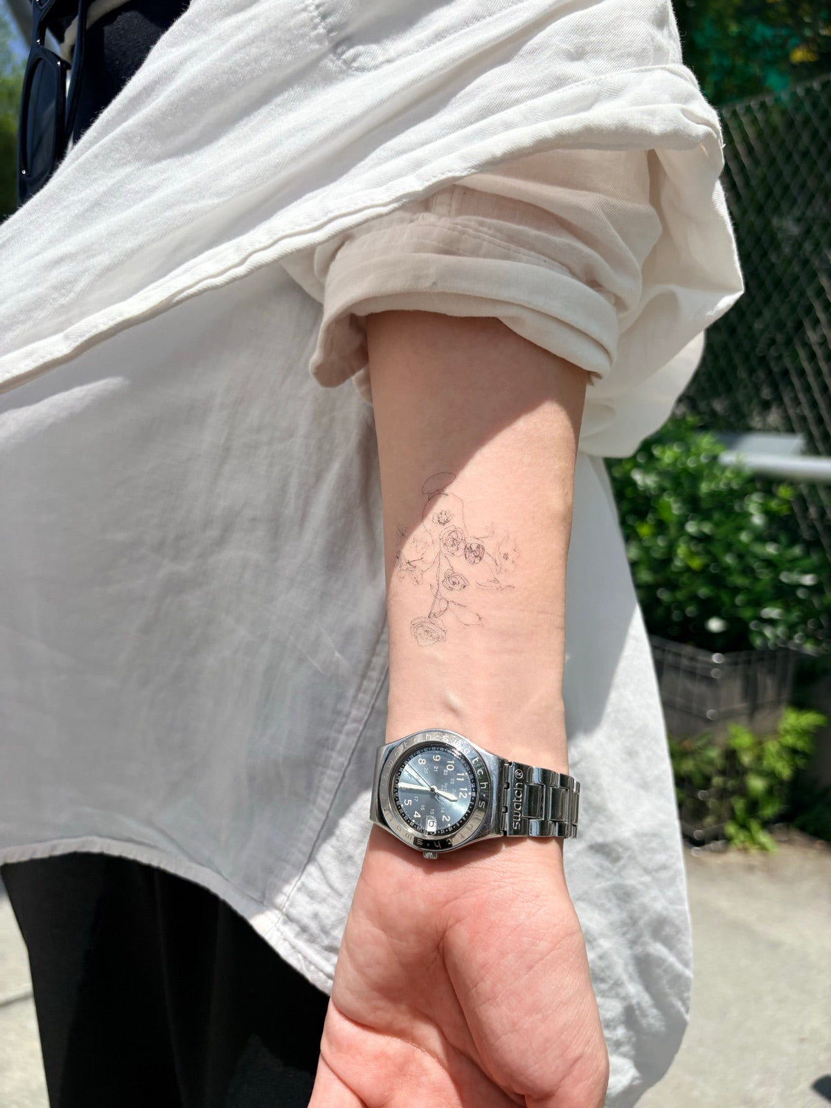 All is love - 6_tattoo_ 着画 手首