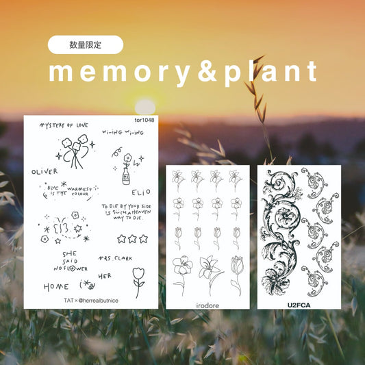 memory & plant セット - 数量限定 [ID: spa1182]