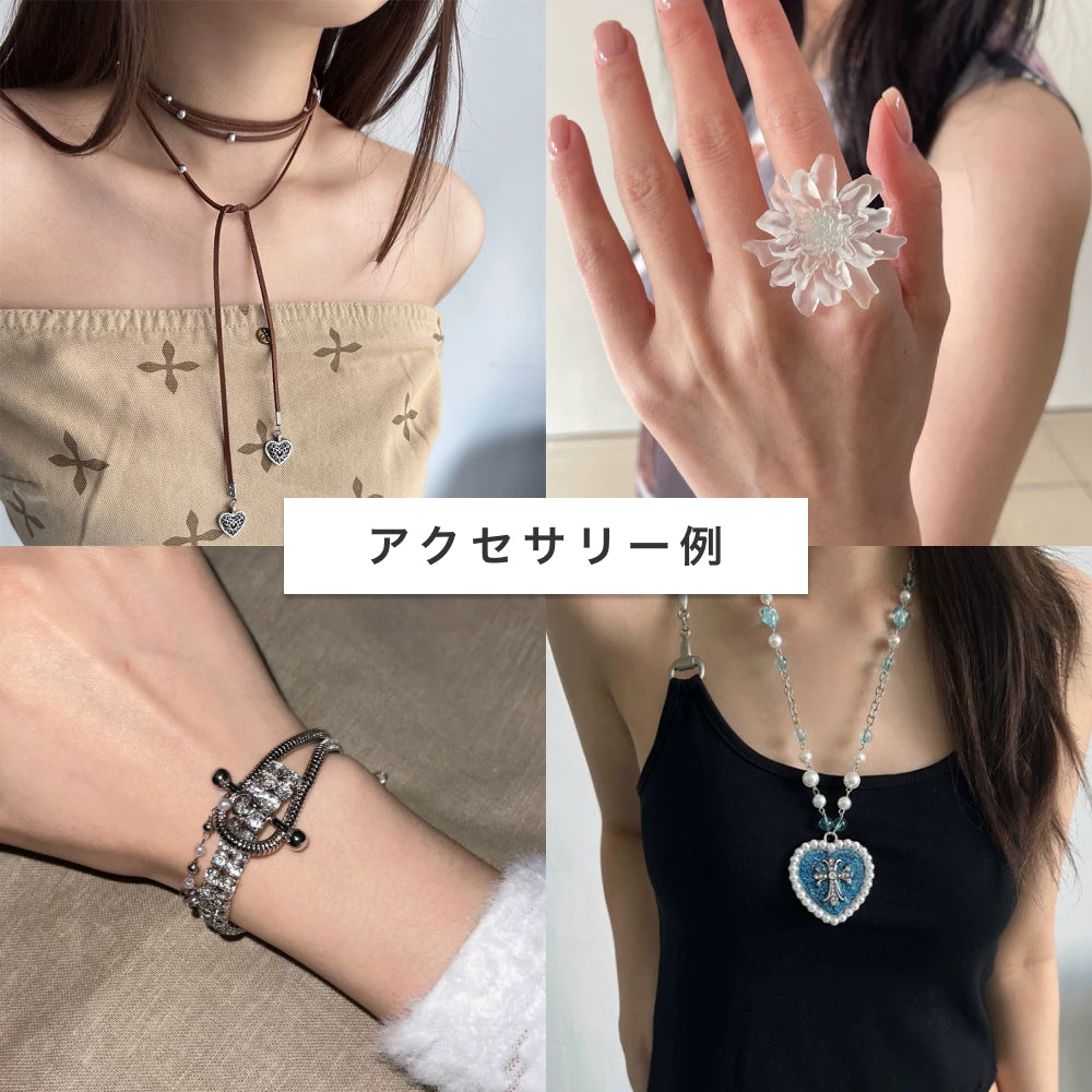 Mystery box ss25 (アクセサリー×2、タトゥーシール×3) [ID: spa1236]