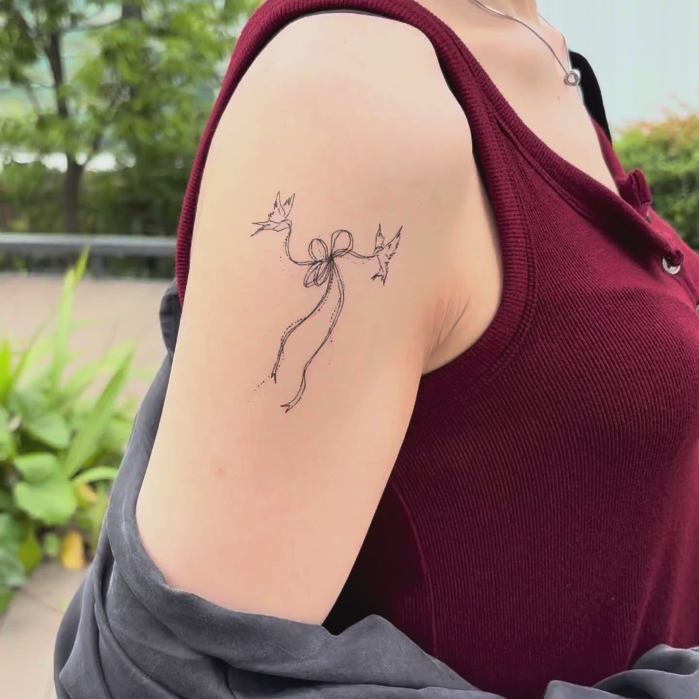 Love - miantatu 着画動画 鎖骨