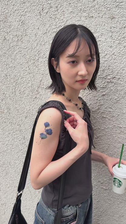 フラワー7 淡い水色の彩り [ID: ssl0027]