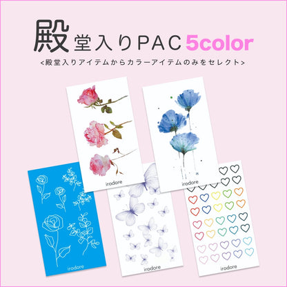 殿堂入りPAC 5 color  [ID: spa1103]