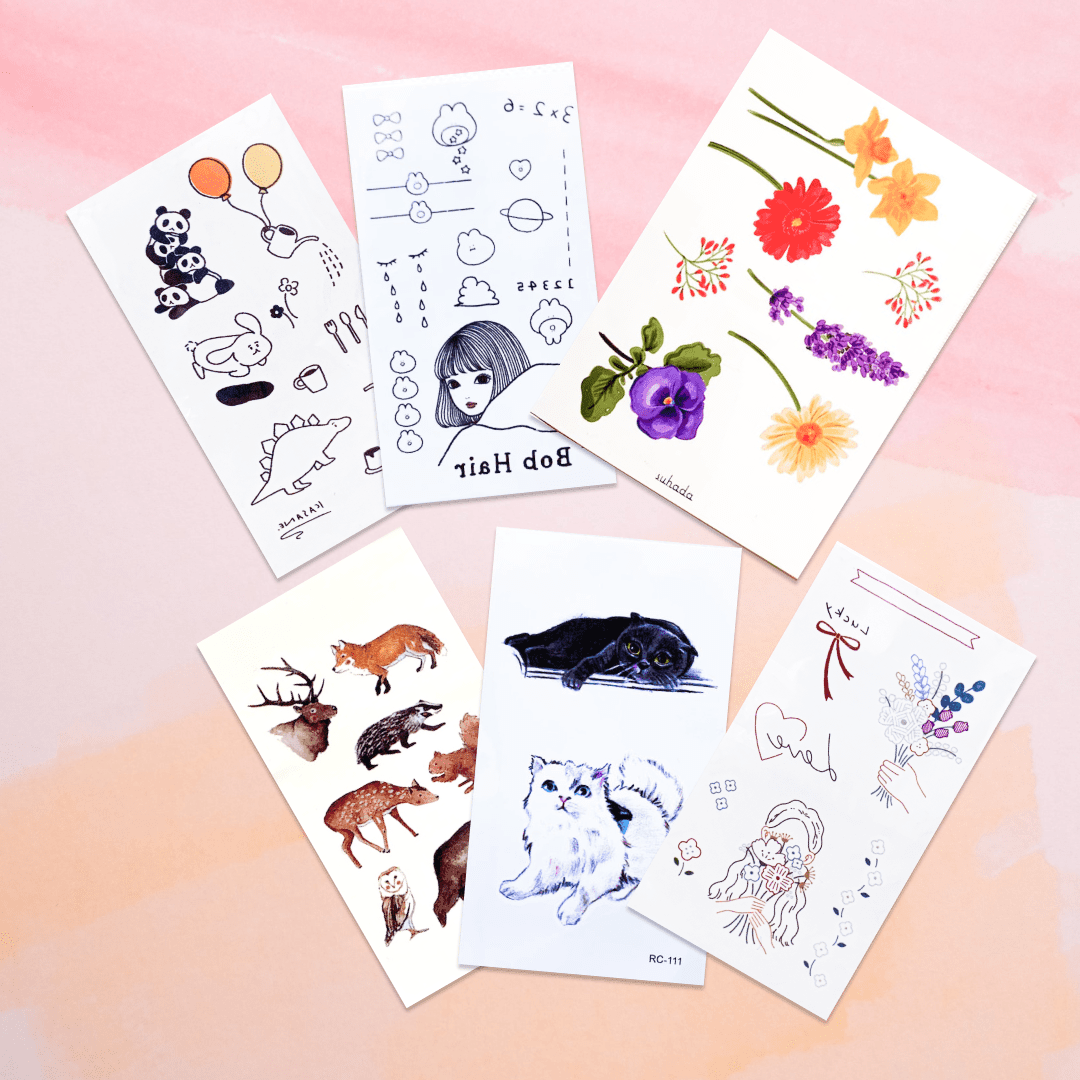 タトゥーシールPretty Set