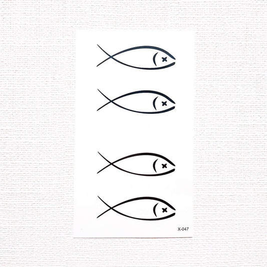タトゥーシールsmall fish[ID: ssl0608]