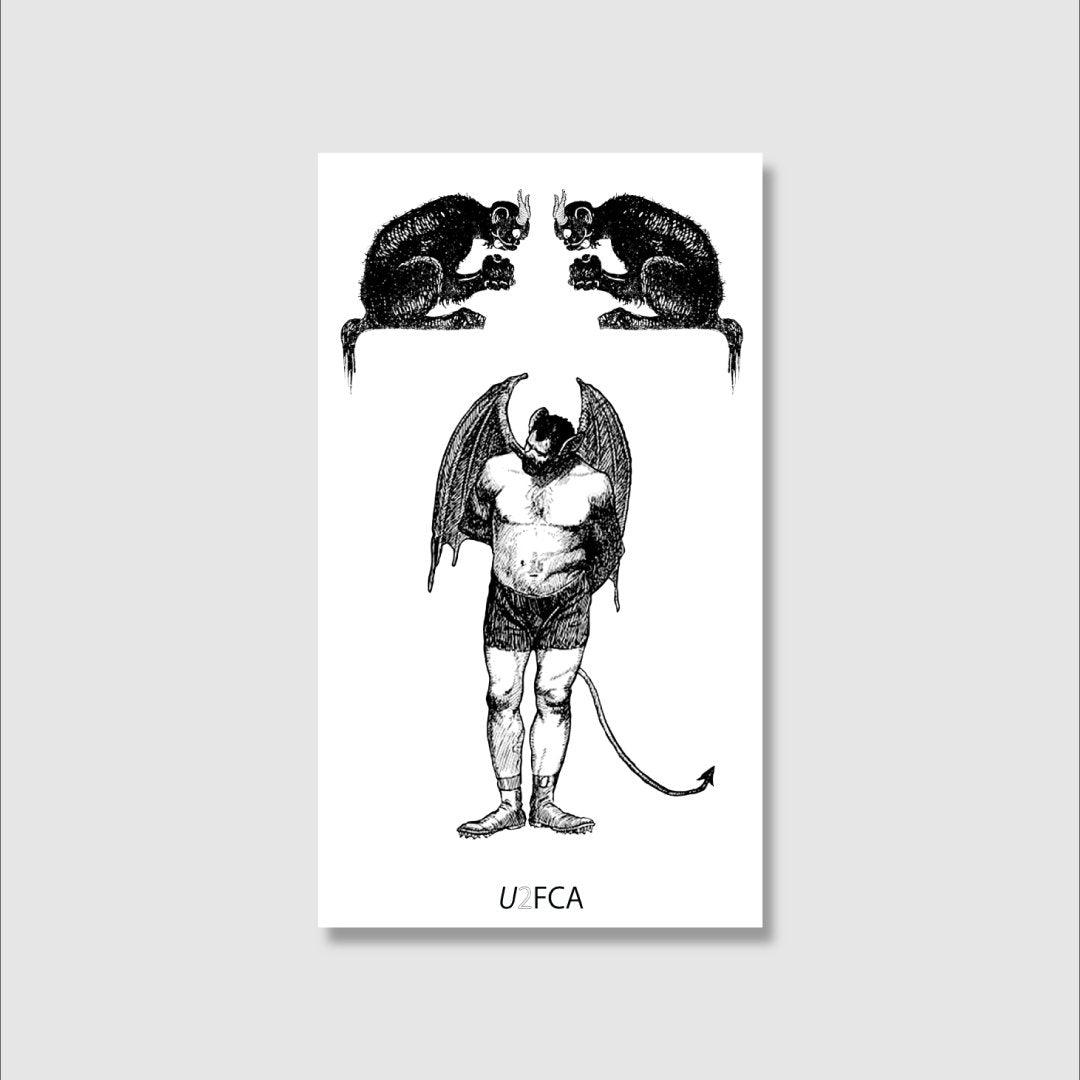 タトゥーシールdevilman [ID: uor0469]
