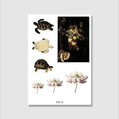 タトゥーシールoil Painting graphic [ID: uor0478]